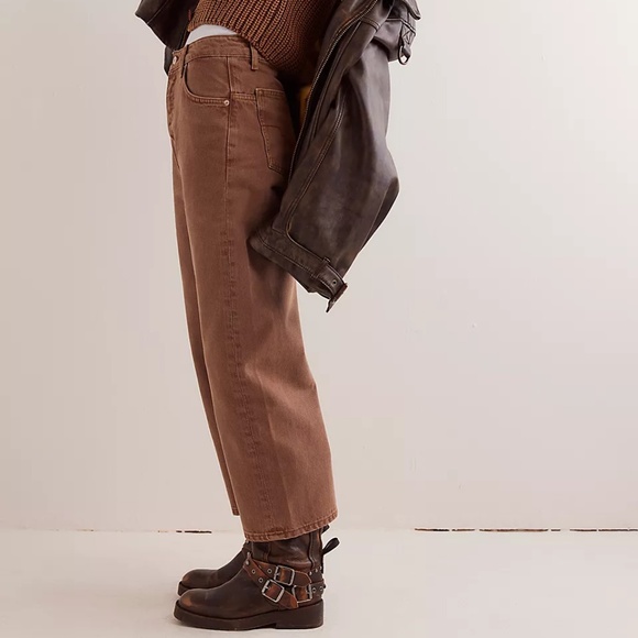 We The Free Deep Trance Dropped Boyfriend Jeans, Size 31 - Picture 4 of 12